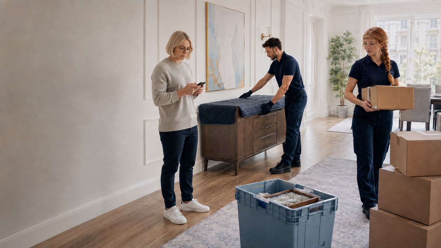 Professional movers
